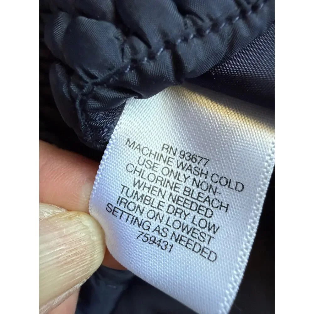 Liz Claiborne Navy Puffer Vest Size Small